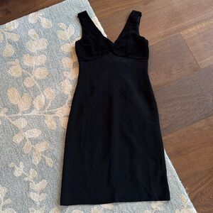 Banana Republic Black Midi Dress